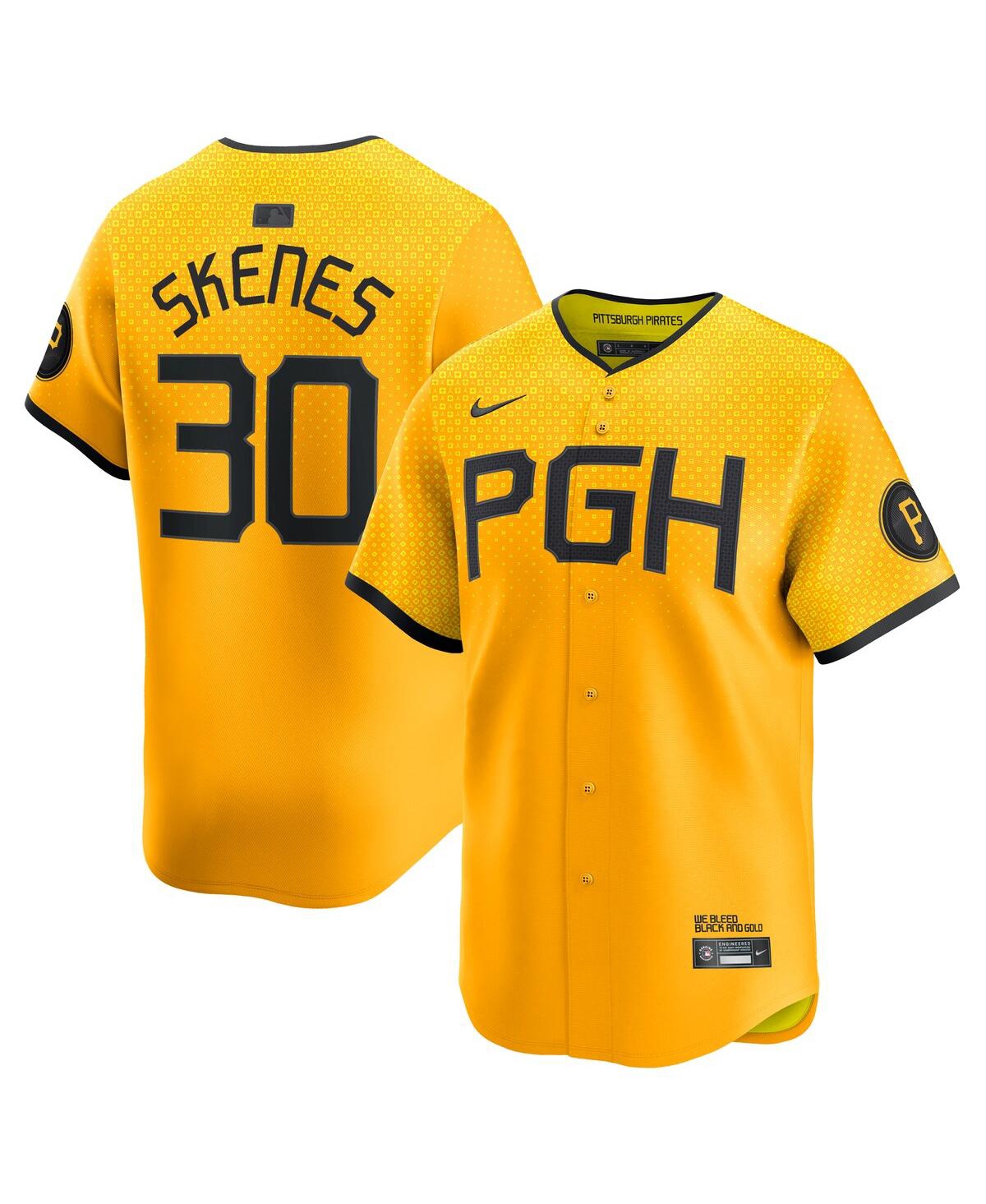 Men's Paul Skenes Gold Pittsburgh Pirates City Connect Limited Player Jersey - Gold