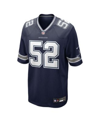 Men's Tyler Booker Navy Dallas Cowboys 2025 NFL Draft First Round Pick Game Jersey