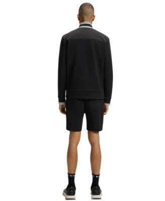 Men's Cotton-Blend Zip-Up Sweatshirt