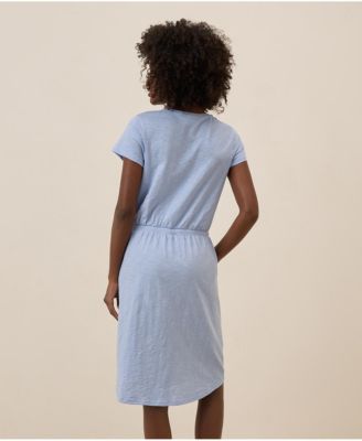 Women's Organic Cotton Relaxed Slub Weekend Dress