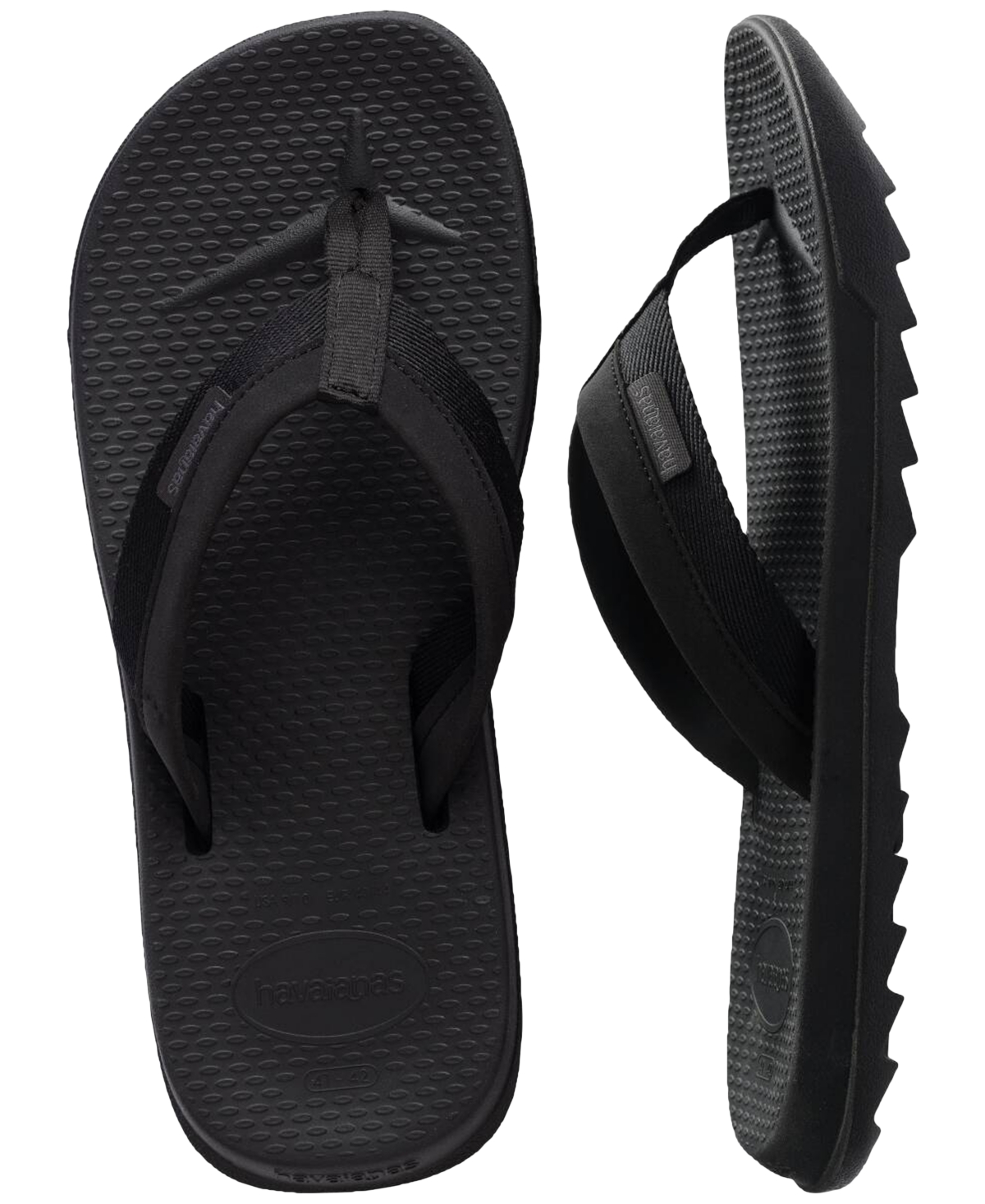 Havaianas Track Plus Flip Flop In Black