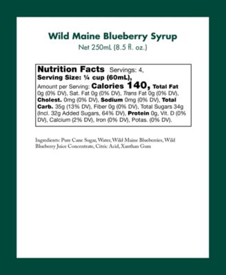 Holiday Blueberry Breakfast Gift Box, 4 Piece Set