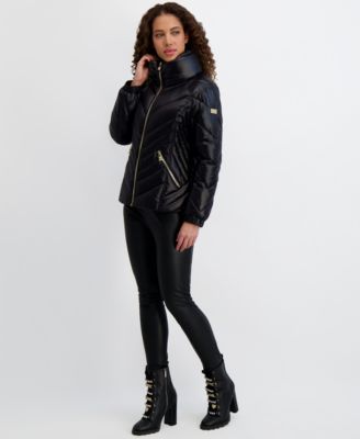 Women's Pillow-Collar Puffer Coat