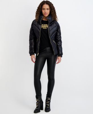 Women's Pillow-Collar Puffer Coat