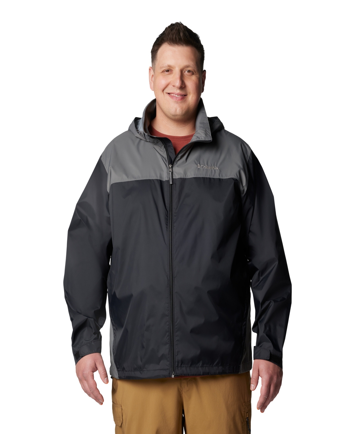 Men's Big & Tall Glennaker Lake Ii Rain Jacket - Delta, Bla