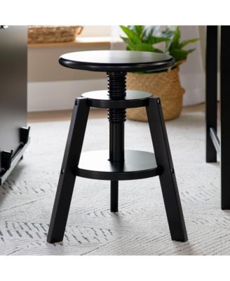 Design Studio – White: 3-in-1 Kids Art Table & Stool, Writing, Painting & Drafting Table w/ Craft Storage & Bins, Art Easel with Paper Roll