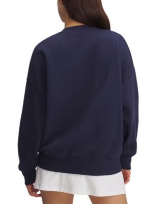 Women's Rival Fleece Oversized Varsity Sweatshirt