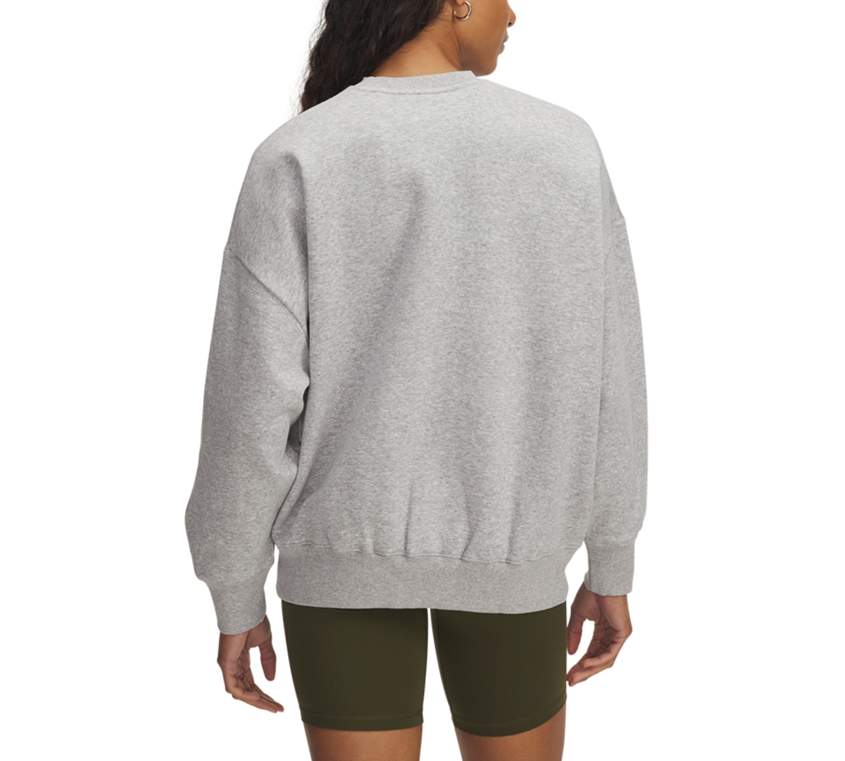 Under Armour Women's Rival Fleece Oversized Varsity Sweatshirt