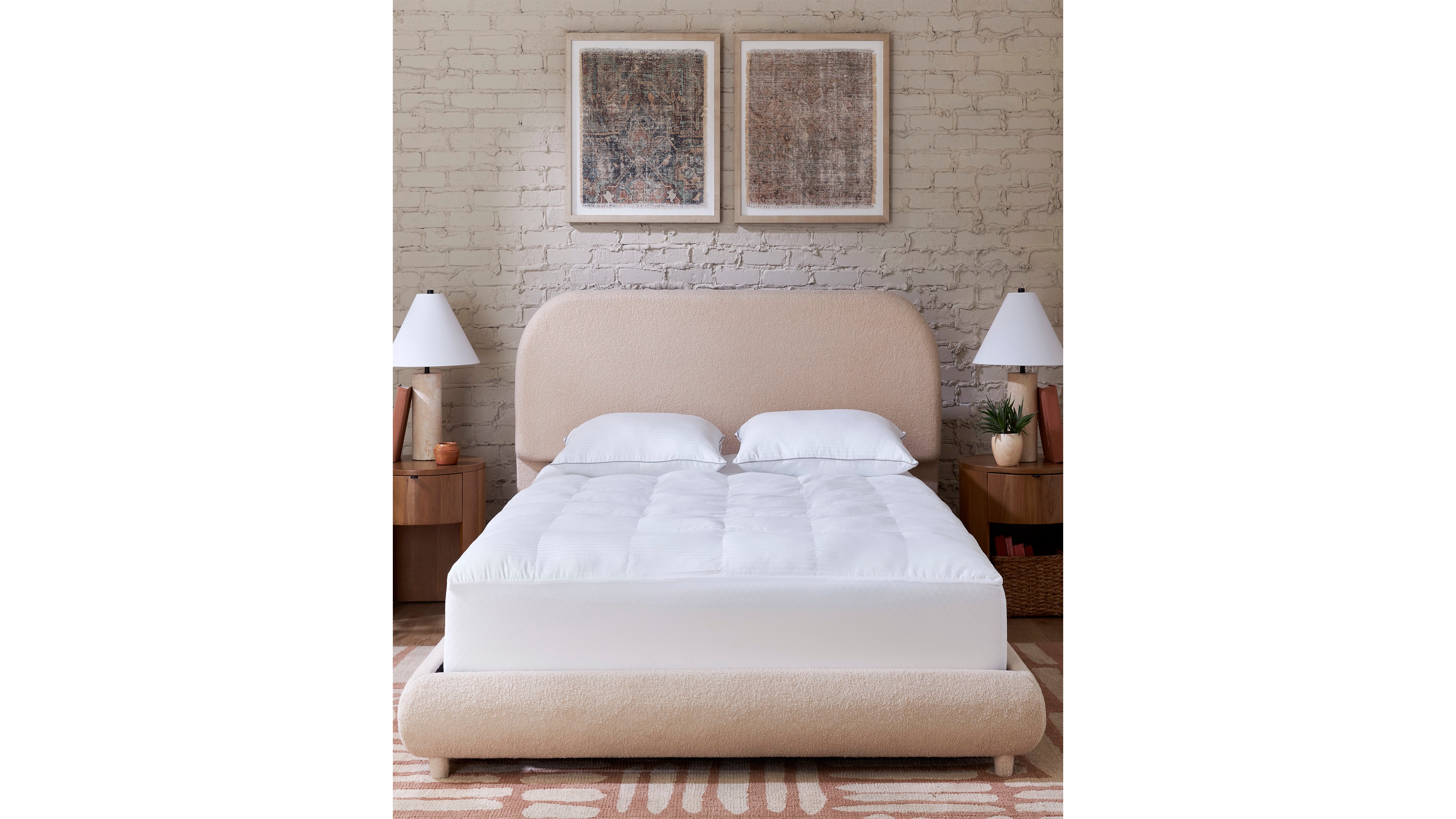 Indulgence by Isotonic Down Alternative Mattress Pad, King
