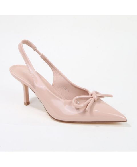 Женские туфли BERNESS Cree Bow Accent Slingback, цвет: Бежевый