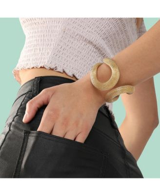 Curved Cuff Bracelet