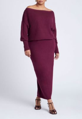 Women's Plus Size Slouchy Sweater