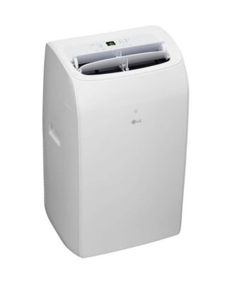 10,000 BTU Smart Wi-Fi Portable Air Conditioner/Heater with LCD Remote - White