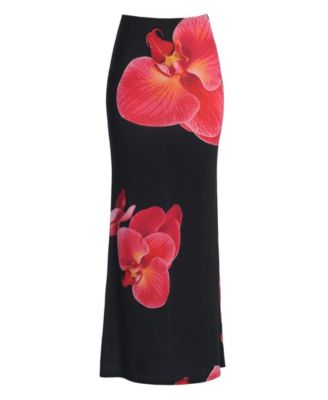 Women's Floral Radiance Maxi Skirt