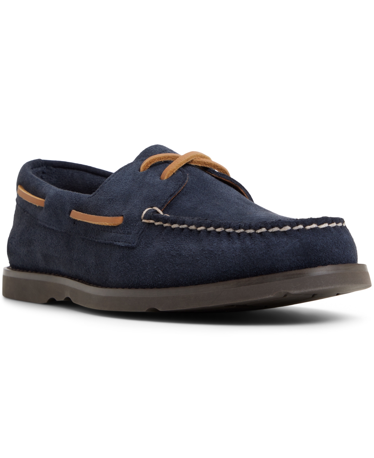 Men's Authentic Original 2-Eye Ripple Boat Shoe - Smooth amaretto