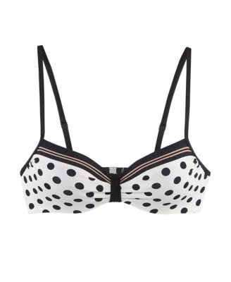 Women's Mix Print Underwire Bikini Swimsuit Top Bra Sizing