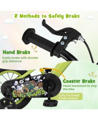 12 Inch Kids Bike for 3-8 Years Old Sport Bicycle with Adjustable Handlebar and Saddle