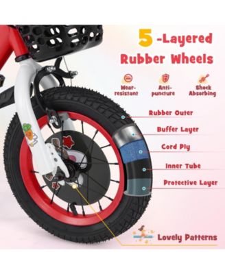 12 Inch Kids Bike for 3-8 Years Old Sport Bicycle with Adjustable Handlebar and Saddle