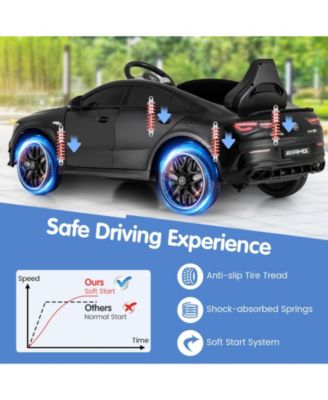12V Kids Ride on Car Mercedes-Benz AMG CLA 45 with Remote