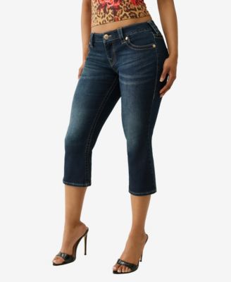 Women's Low Rise Capri Jeans