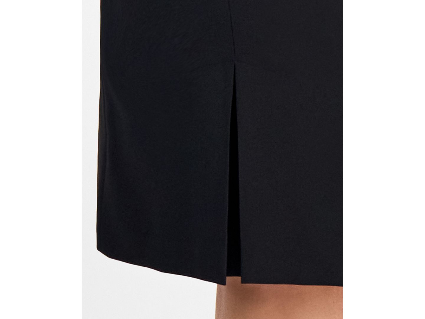 Женские юбки Le Suit Plus Size Pencil Houndstooth 2 Piece Skirt Suit, цвет: Бордо / Чёрный — фото 6