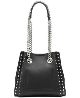 Josie Small Studded Bucket Bag