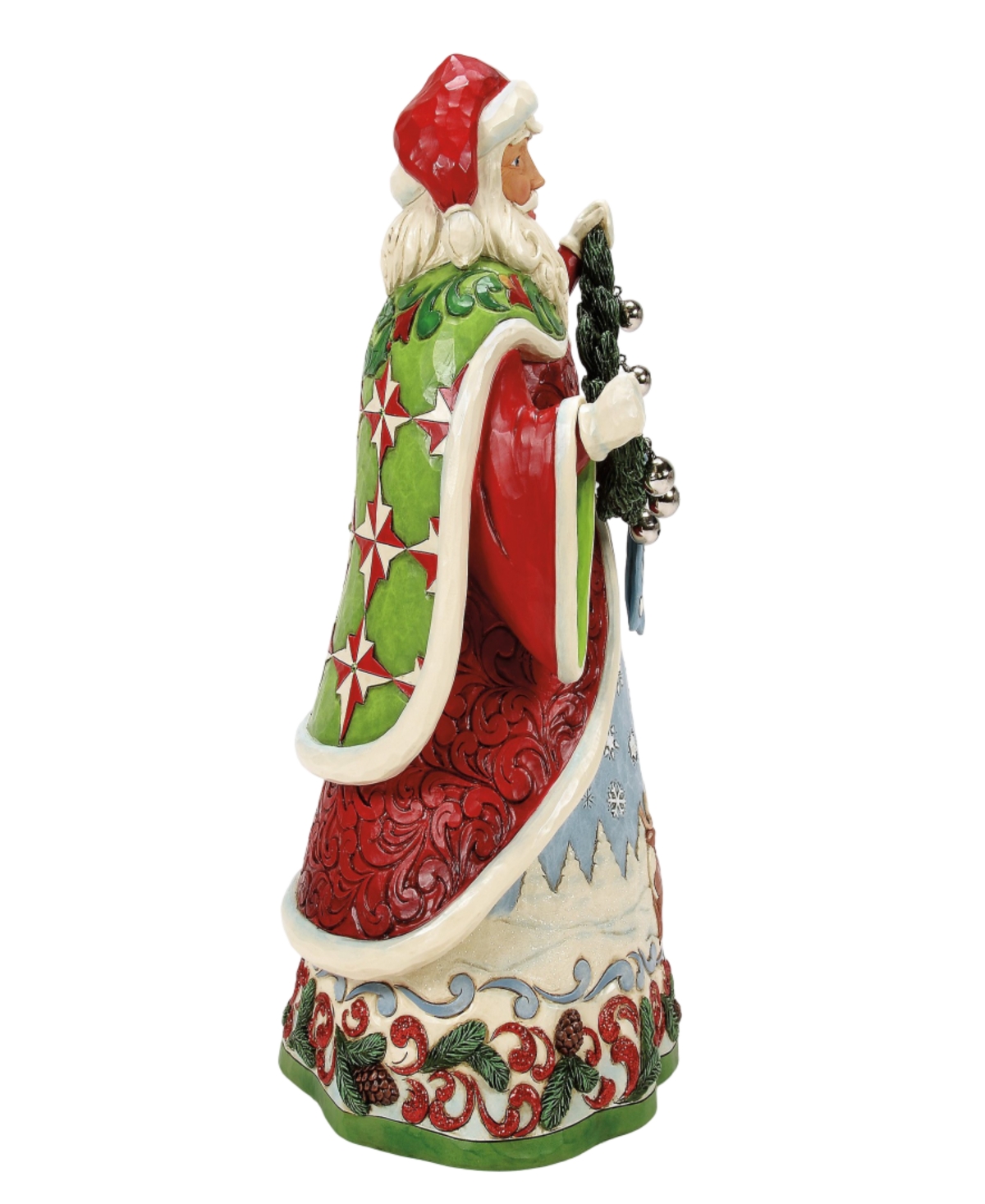 Jim Shore Collector Edition Santa Figurine In Multi