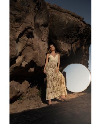 Women's Great Escape Crochet Maxi Dress