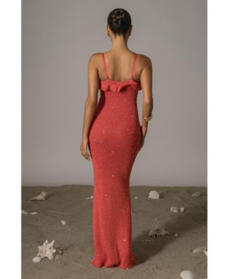 Midnight Sparkle Maxi Dress