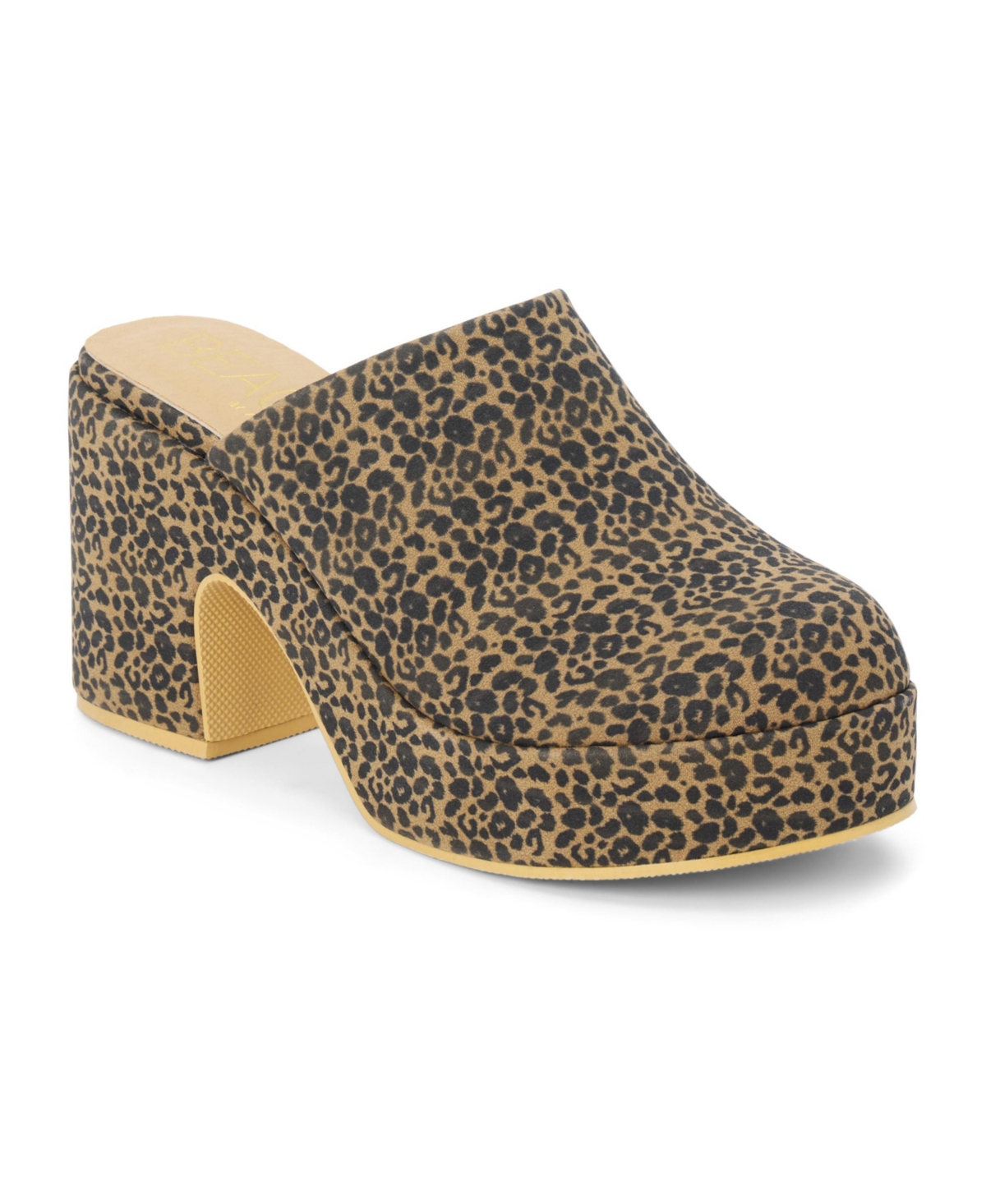 Jayde Mule - Tan leopard
