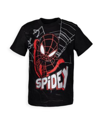 Boys Marvel 4 Pack T-Shirts