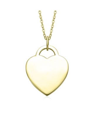 Modern Pendant Necklace with Cubic Zirconia