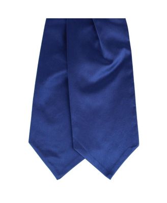 Men's Grant Solid Colored Silk Ascot