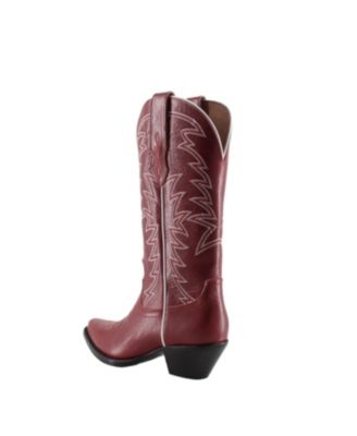 Isabella Leather Cowgirl Boots - Stylish Western Footwear & Comfort By Buck & Brana
