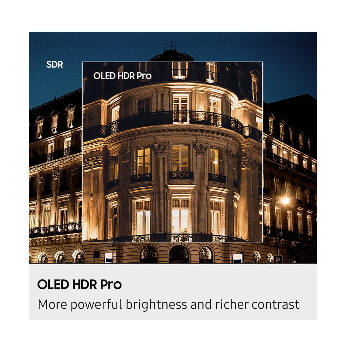 Samsung Oled S95F 65-Inch Qd-oled 4K Smart Tv with Quantum Dot Hdr Pro, Glare-Free Screen, 165Hz Refresh Rate, Dolby Atmos, Alexa Built-in + Uax Hdmi