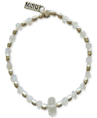 MINU Jewels - Silver-Tone XX Stretch Bracelet