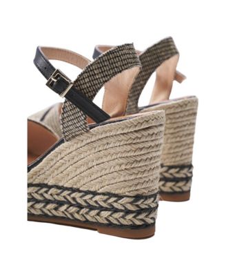 Empuria Canvas Espadrille Sandal Wedges