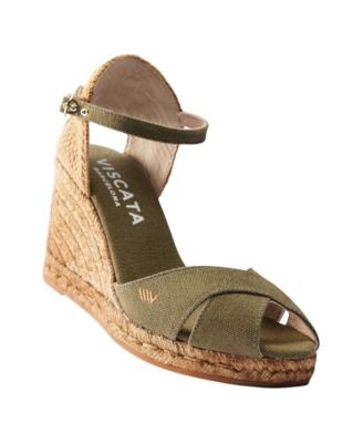 Aiguablava Limited Edition Canvas Espadrille Sandal Wedges