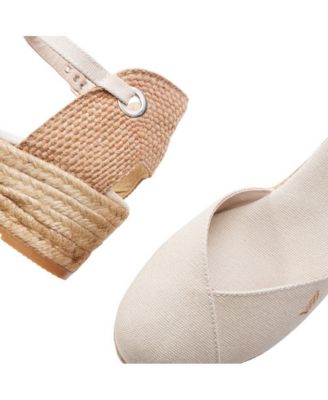 Pubol Canvas Espadrille Wedges