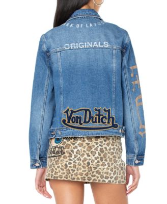 Women's Cotton Denim Trucker Jacket