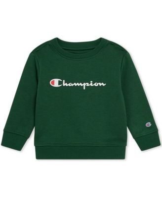 Baby Boys 2-Piece Long Sleeve Crew Sweatshirt and Joggers Set