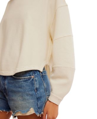 Women's Total Eclipse Ribbed Dolman-Sleeve T-Shirt