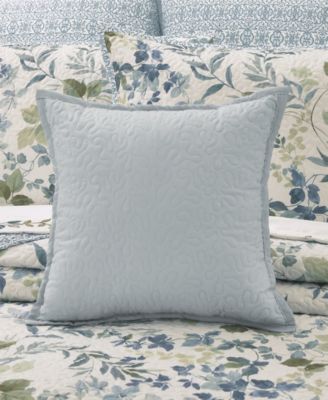 Evergreen Quilted Square Decorative Pillow, 16" x 16"