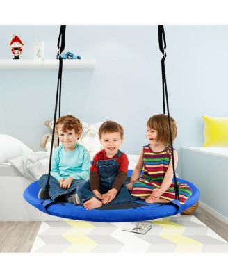 40'' Kids Hanging Chair Swing Tent Set Hammock Nest Pod Seat