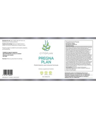 Pregna-Plan Pregnancy Multivitamin 60 (caps) USA