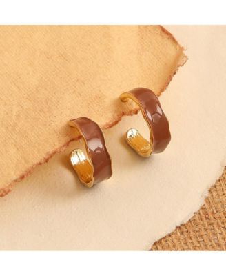 Women's Minimal Hoop Earrings