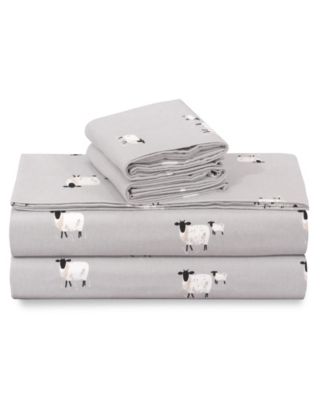 Sofi Paisley Extra Deep Pocket Flannel 4-Pc. Sheet Set, California King