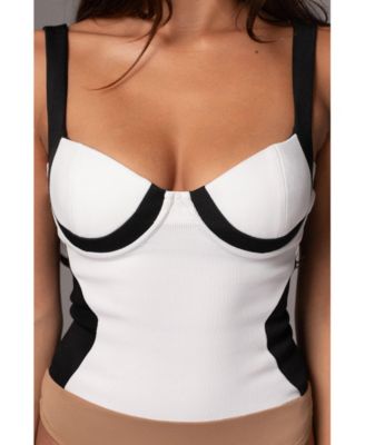 Women's Throwback Colorblock Bodysuit