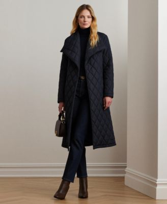 Lauren Ralph Lauren - Women's Belted Midi Quilt Coat