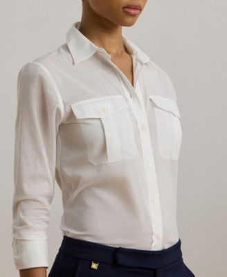 Women's Cotton Voile Shirt